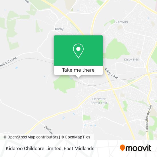 Kidaroo Childcare Limited map