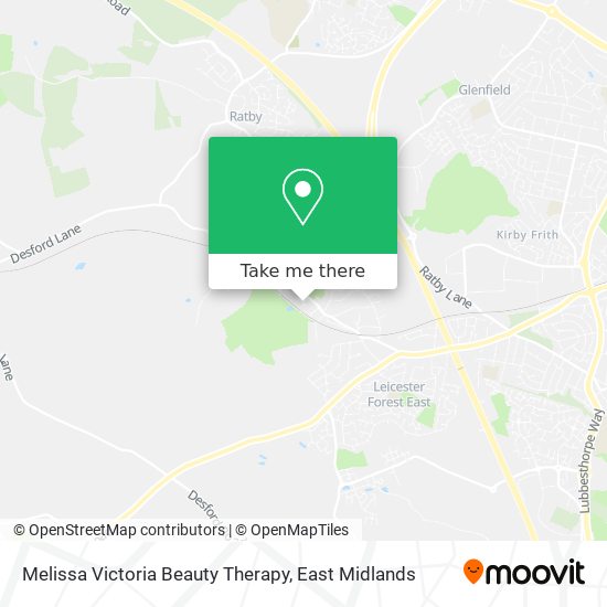 Melissa Victoria Beauty Therapy map