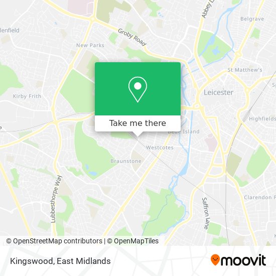 Kingswood map