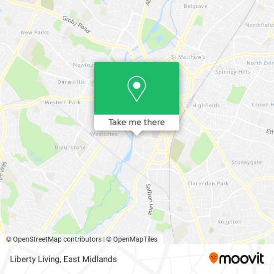 Liberty Living map