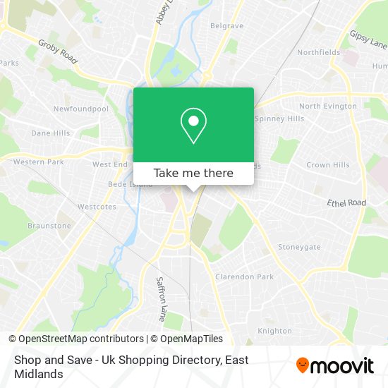 Shop and Save - Uk Shopping Directory map