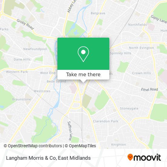 Langham Morris & Co map