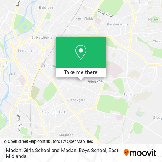 Madani Girls School and Madani Boys School map