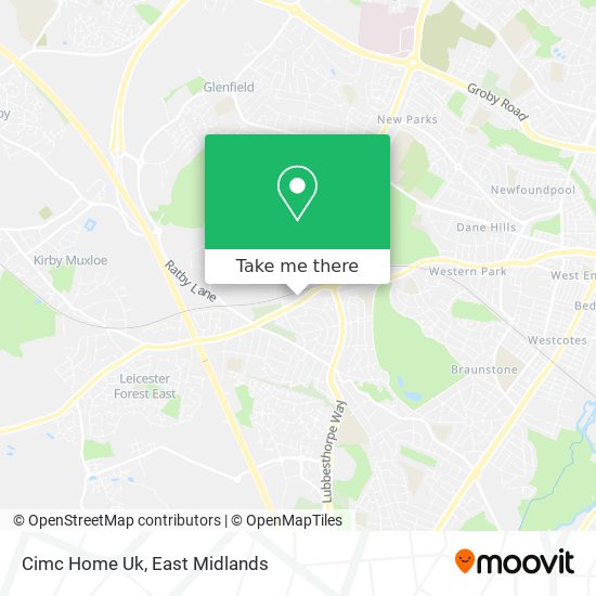 Cimc Home Uk map