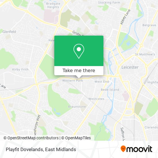 Playfit Dovelands map