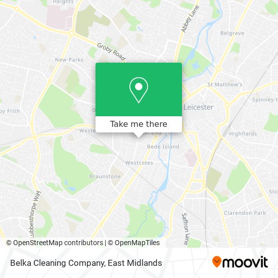 Belka Cleaning Company map