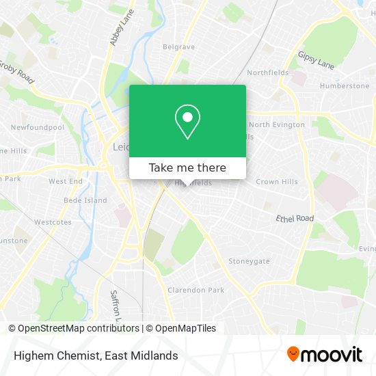 Highem Chemist map