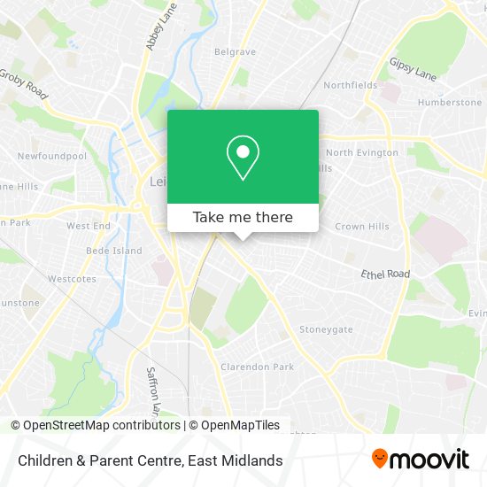 Children & Parent Centre map