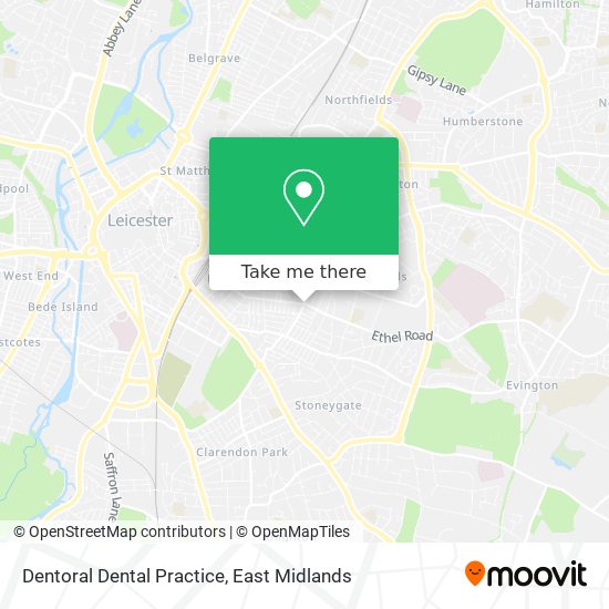 Dentoral Dental Practice map