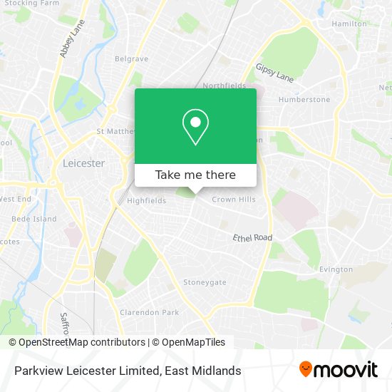 Parkview Leicester Limited map