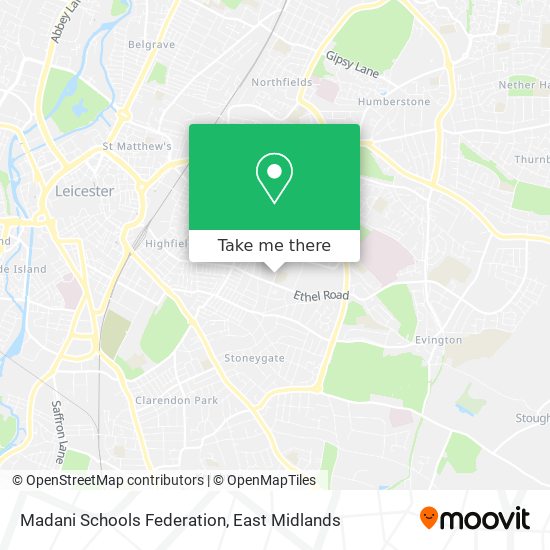 Madani Schools Federation map