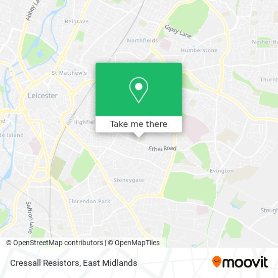 Cressall Resistors map