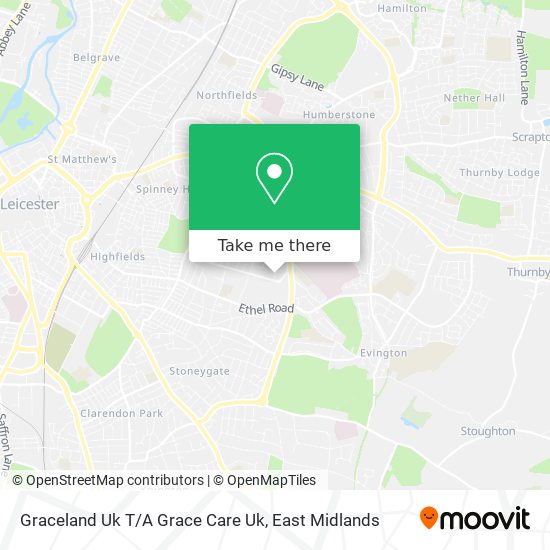 Graceland Uk T/A Grace Care Uk map