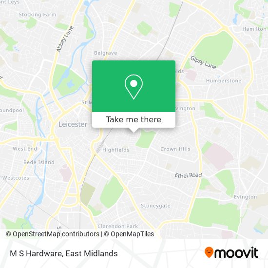 M S Hardware map