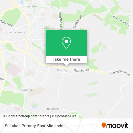 St Lukes Primary map