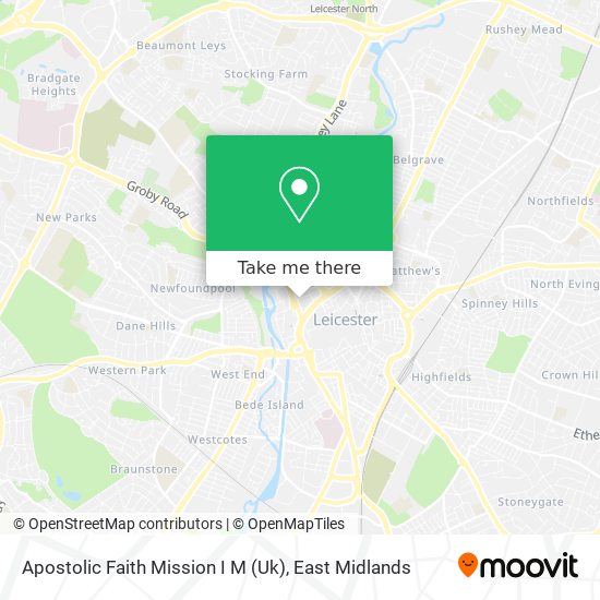 Apostolic Faith Mission I M (Uk) map