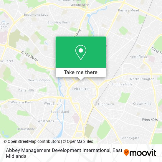Abbey Management Development International map