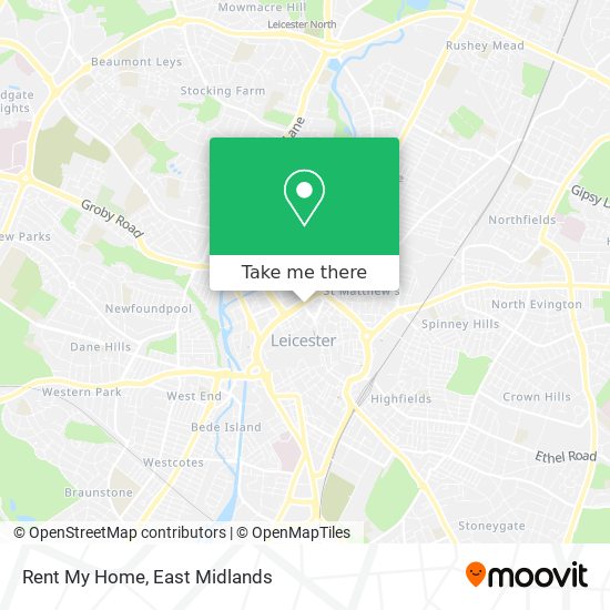 Rent My Home map