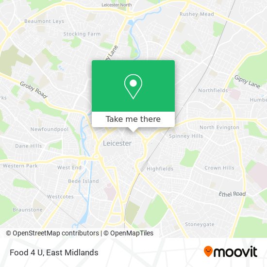 Food 4 U map