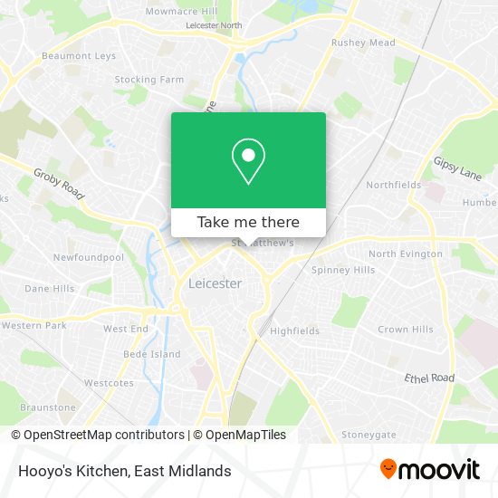 Hooyo's Kitchen map