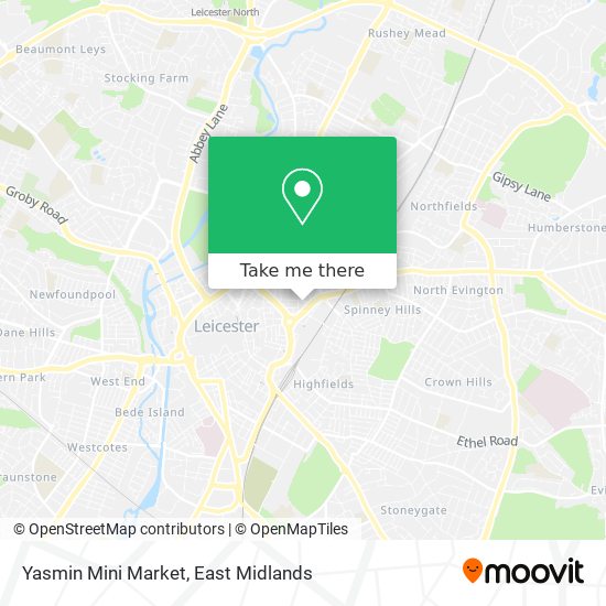 Yasmin Mini Market map
