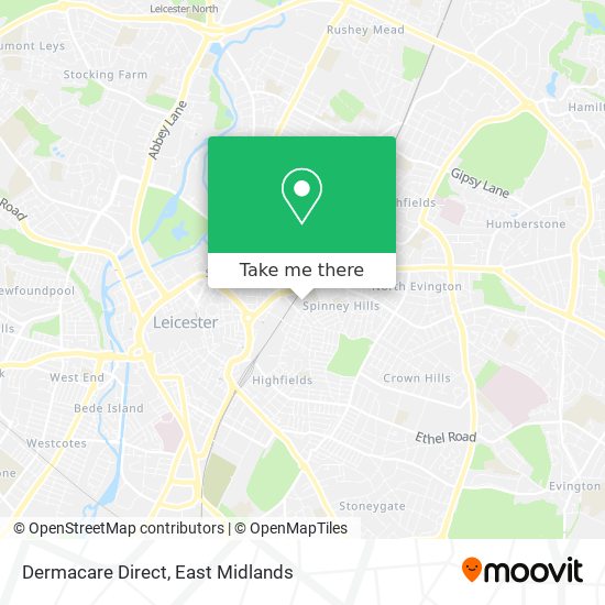 Dermacare Direct map