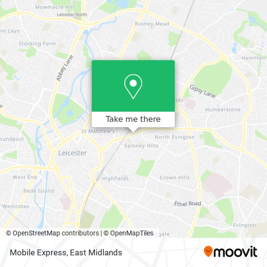 Mobile Express map