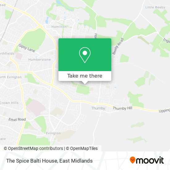 The Spice Balti House map