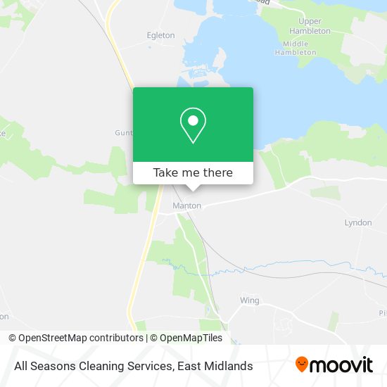All Seasons Cleaning Services map