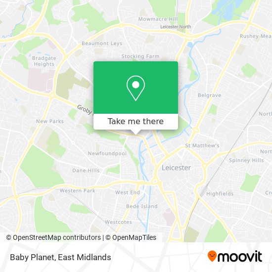Baby Planet map