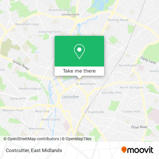 Costcutter map