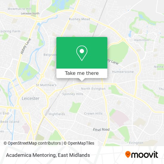 Academica Mentoring map