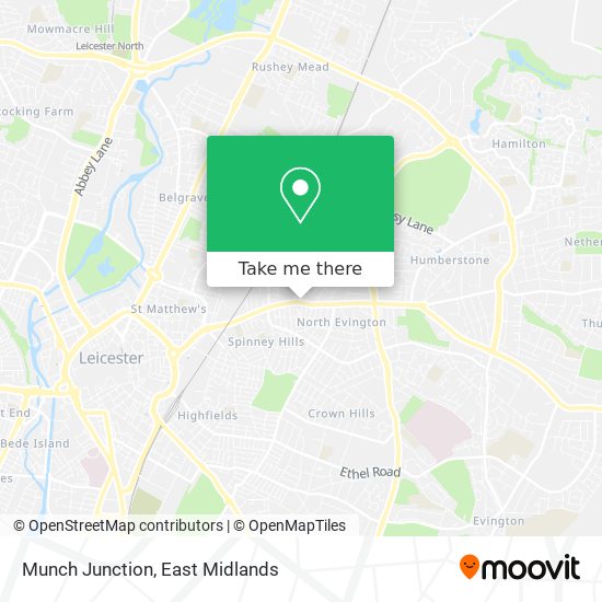 Munch Junction map