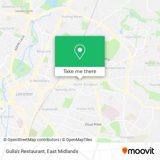 Gulla's Restaurant map