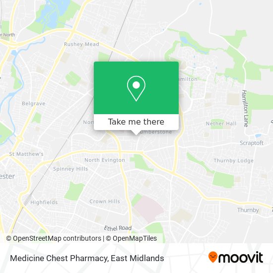 Medicine Chest Pharmacy map