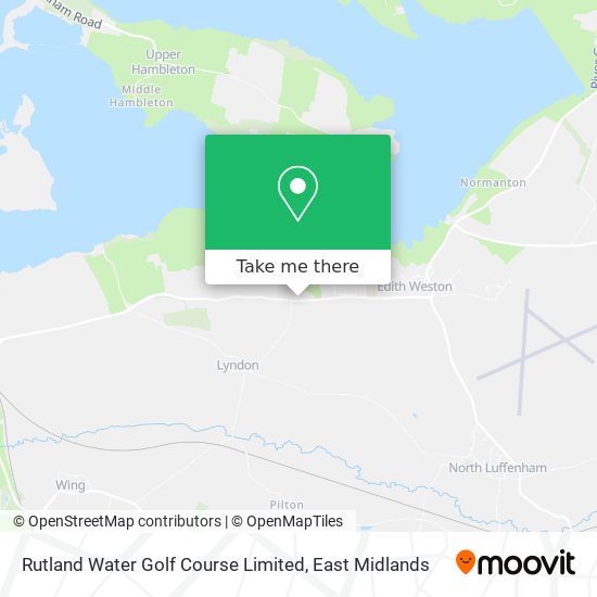 Rutland Water Golf Course Limited map