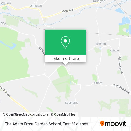 The Adam Frost Garden School map