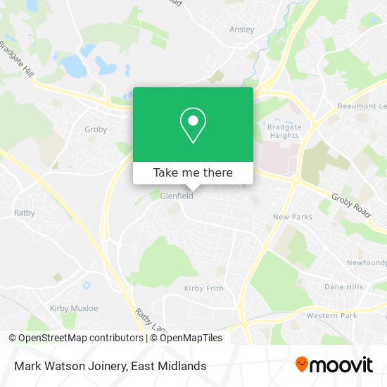 Mark Watson Joinery map