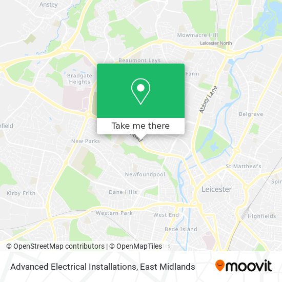 Advanced Electrical Installations map