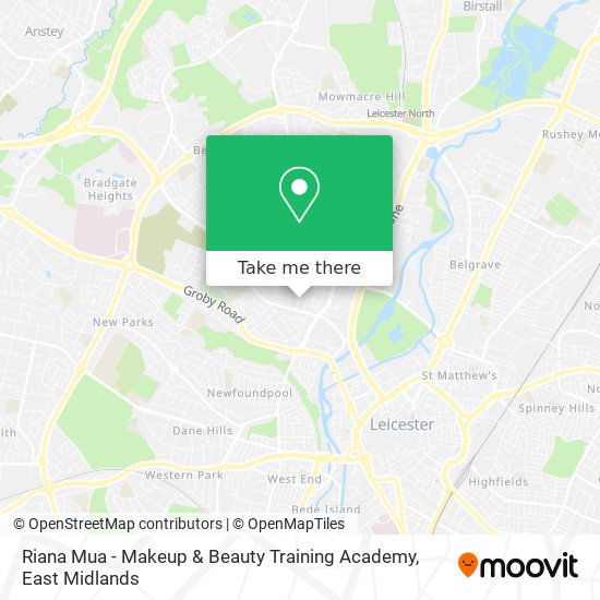 Riana Mua - Makeup & Beauty Training Academy map