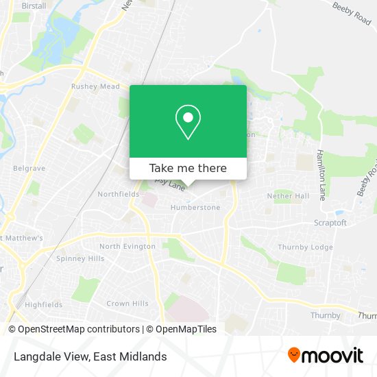 Langdale View map