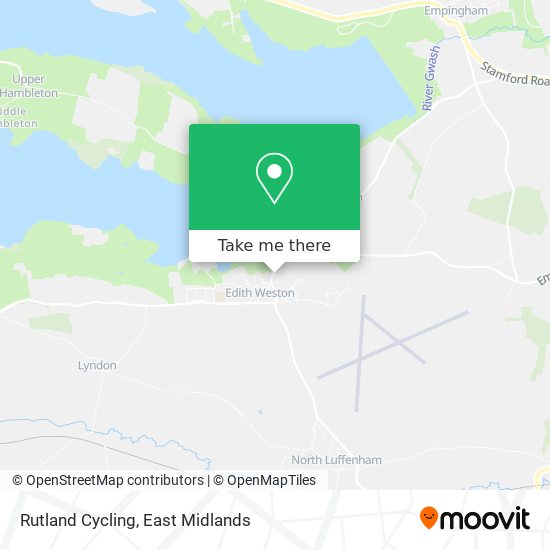 Rutland Cycling map