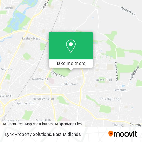 Lynx Property Solutions map