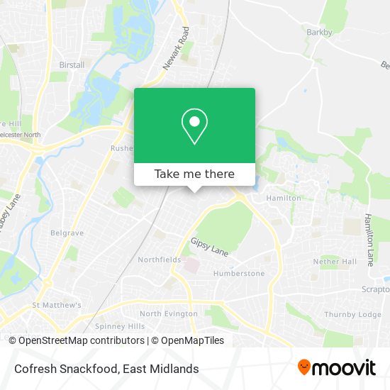 Cofresh Snackfood map