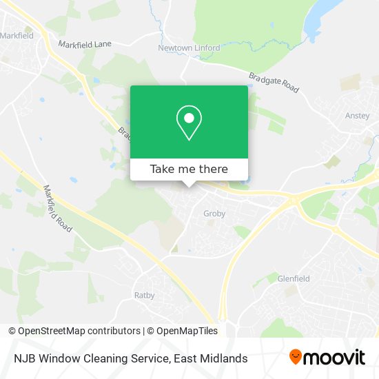 NJB Window Cleaning Service map