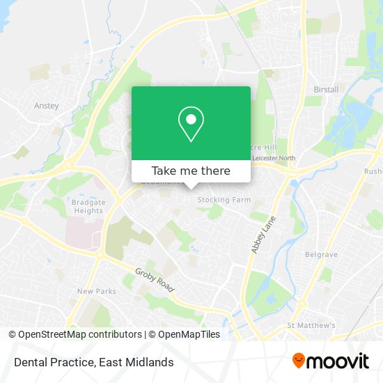 Dental Practice map