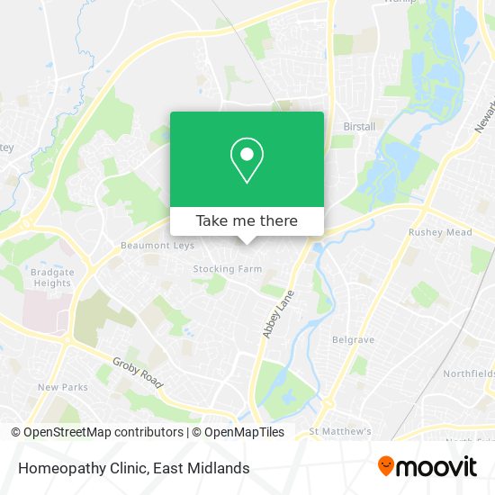 Homeopathy Clinic map