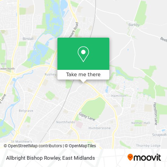Allbright Bishop Rowley map