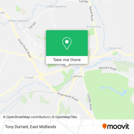 Tony Durrant map