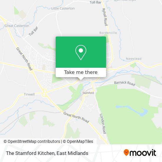 The Stamford Kitchen map